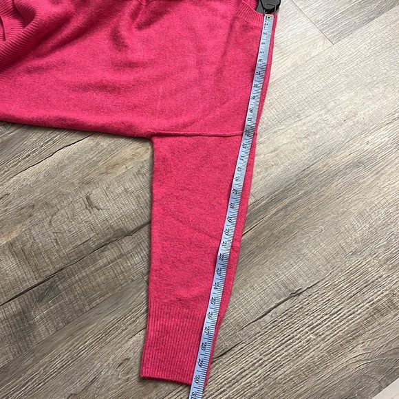 Vince Camuto Oversized Sweater Drop Shoulder Pink Comfy Sweater Women’s Size L - Picture 13 of 14